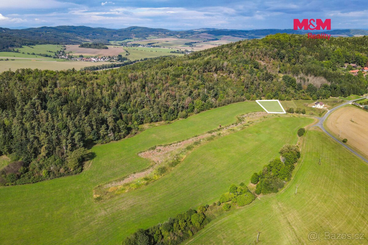 Prodej pozemku k bydlení, 1607 m², Bezděkov