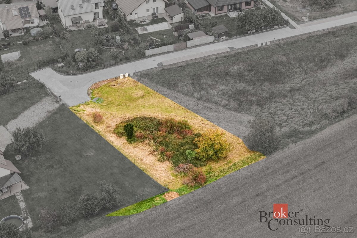 Prodej, pozemky/bydlení, 1008 m2, Ledčice , Mělník [ID 77506