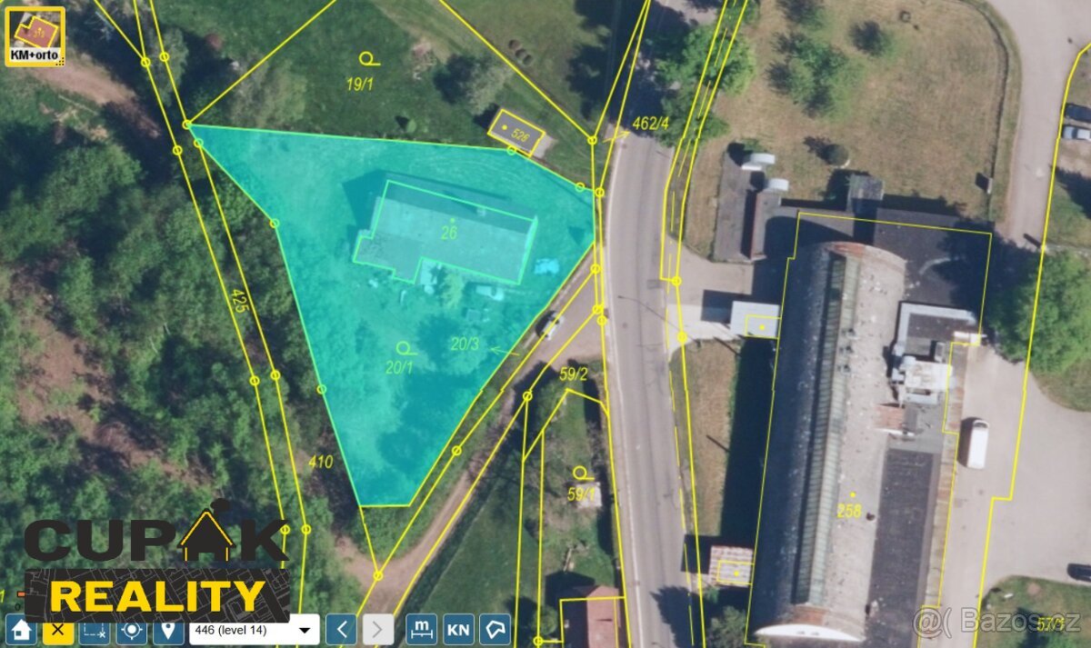 Prodej stavebního pozemku 1 307 m² – Náchod