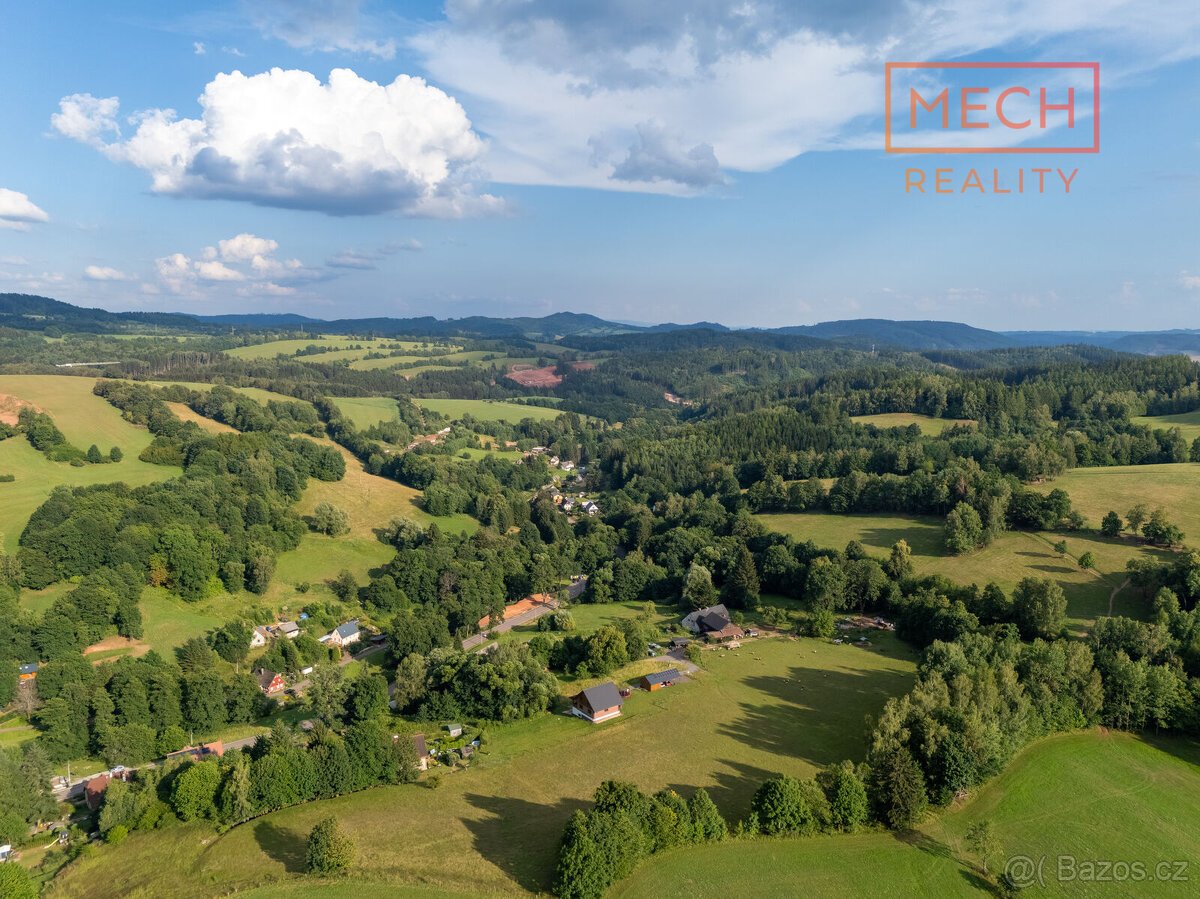Stavební pozemek 1 500 m² ve Zlaté Olešnici u Trutnova
