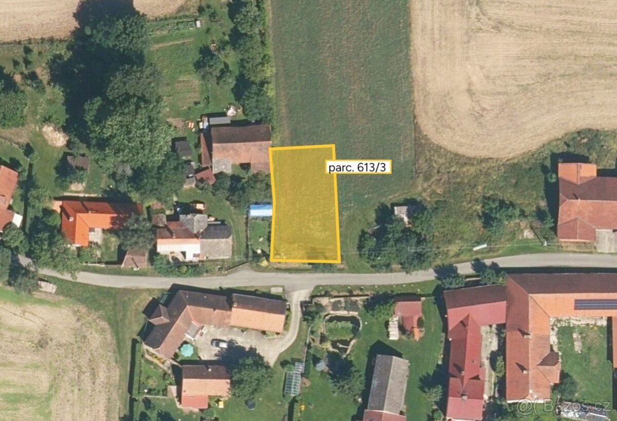 Zemědělská půda, prodej, Rakov, Bernartice, Písek