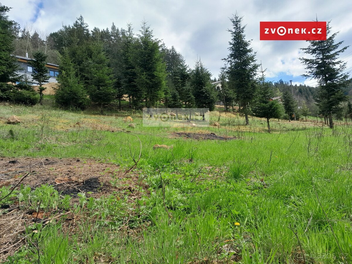 Prodej stavebního pozemku 1 579 m², Bystřička, ev.č. 658666