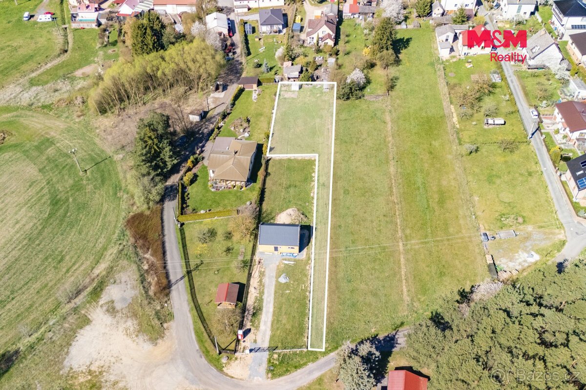 Prodej pozemku k bydlení, 1161 m², Mrtník