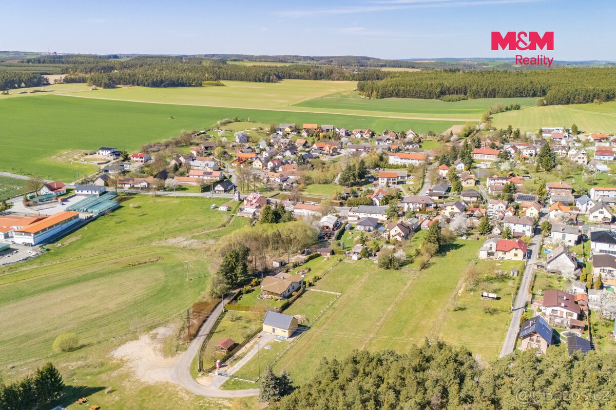 Prodej pozemku k bydlení, 1161 m², Mrtník