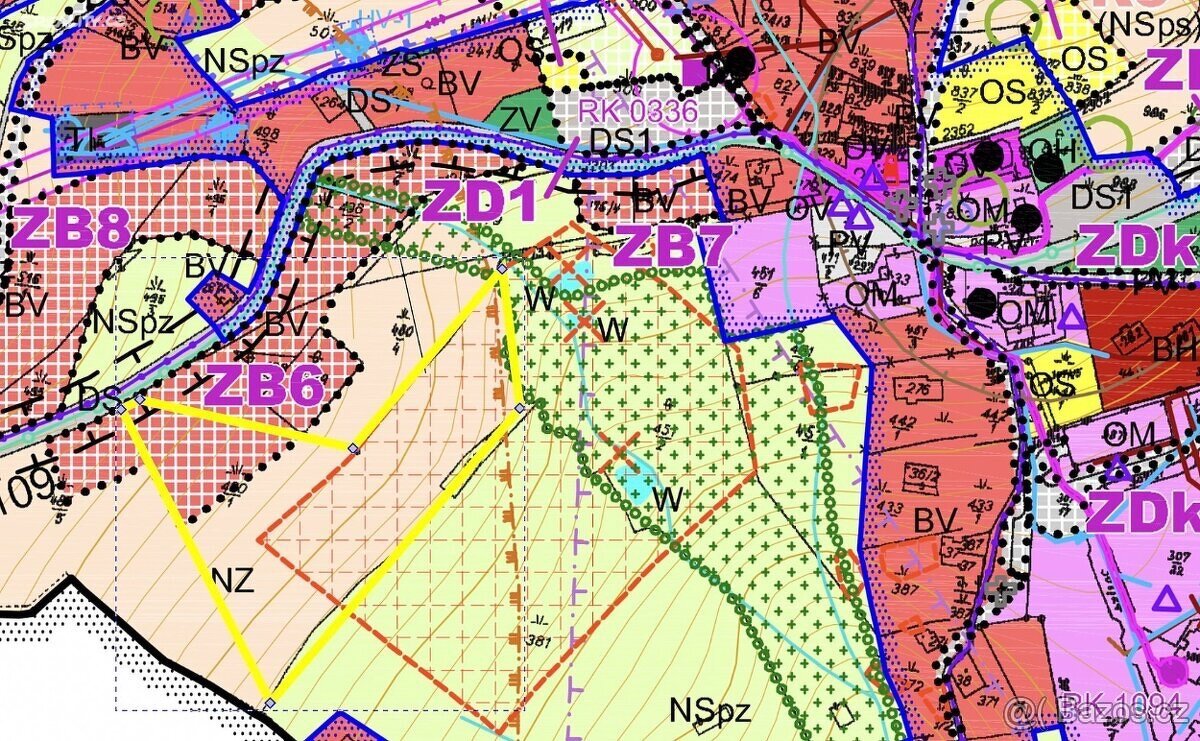 Stavební pozemek Říčky v Orlických horách 13380 m2