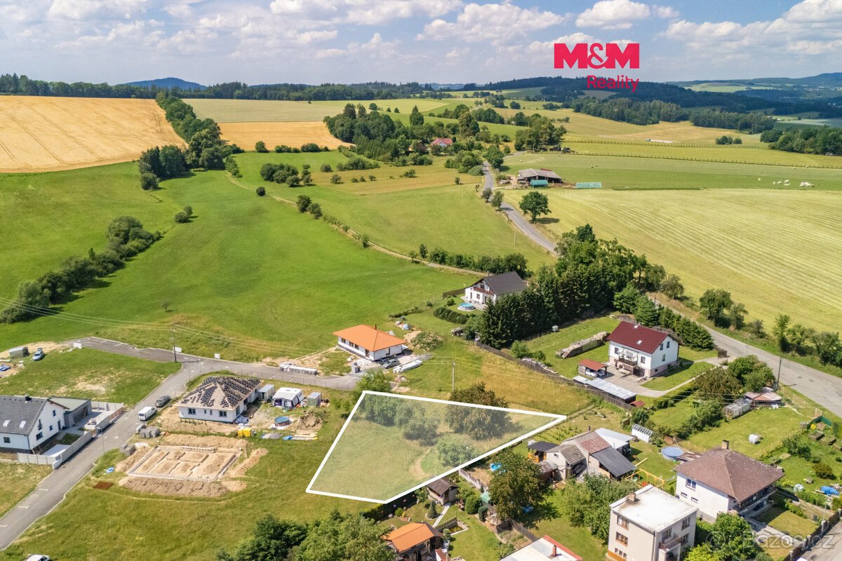Prodej pozemku k bydlení, 1234 m², Kasejovice