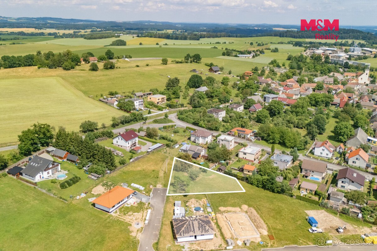 Prodej pozemku k bydlení, 1234 m², Kasejovice