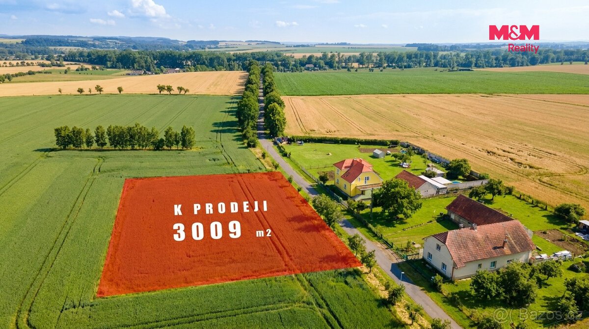 Prodej pozemku k bydlení, 3009 m², Radhošť