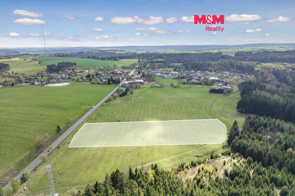 Prodej pozemků, 69439 m², Bezvěrov