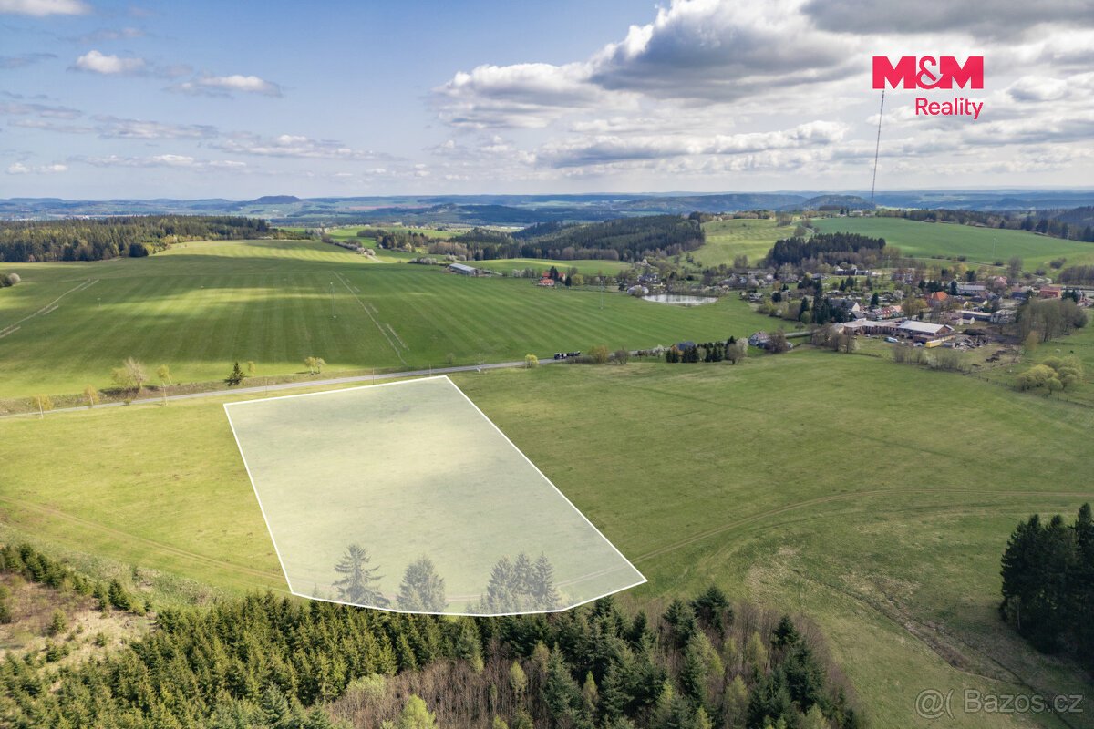 Prodej pozemků, 69439 m², Bezvěrov