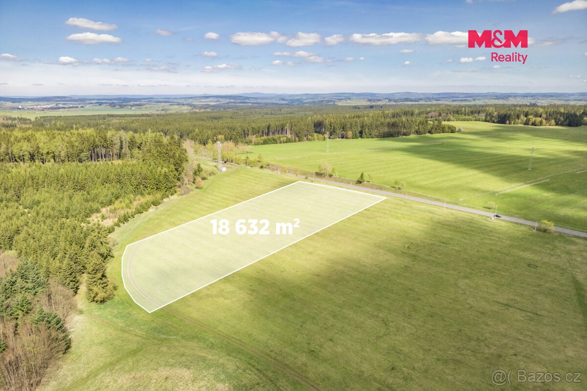 Prodej pozemků, 69439 m², Bezvěrov