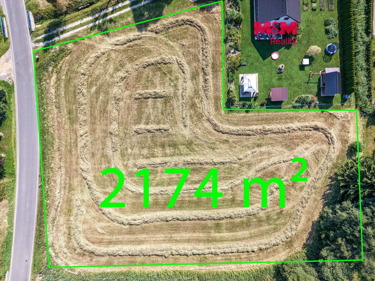 Prodej pozemku k bydlení, 2274 m², Vernířovice