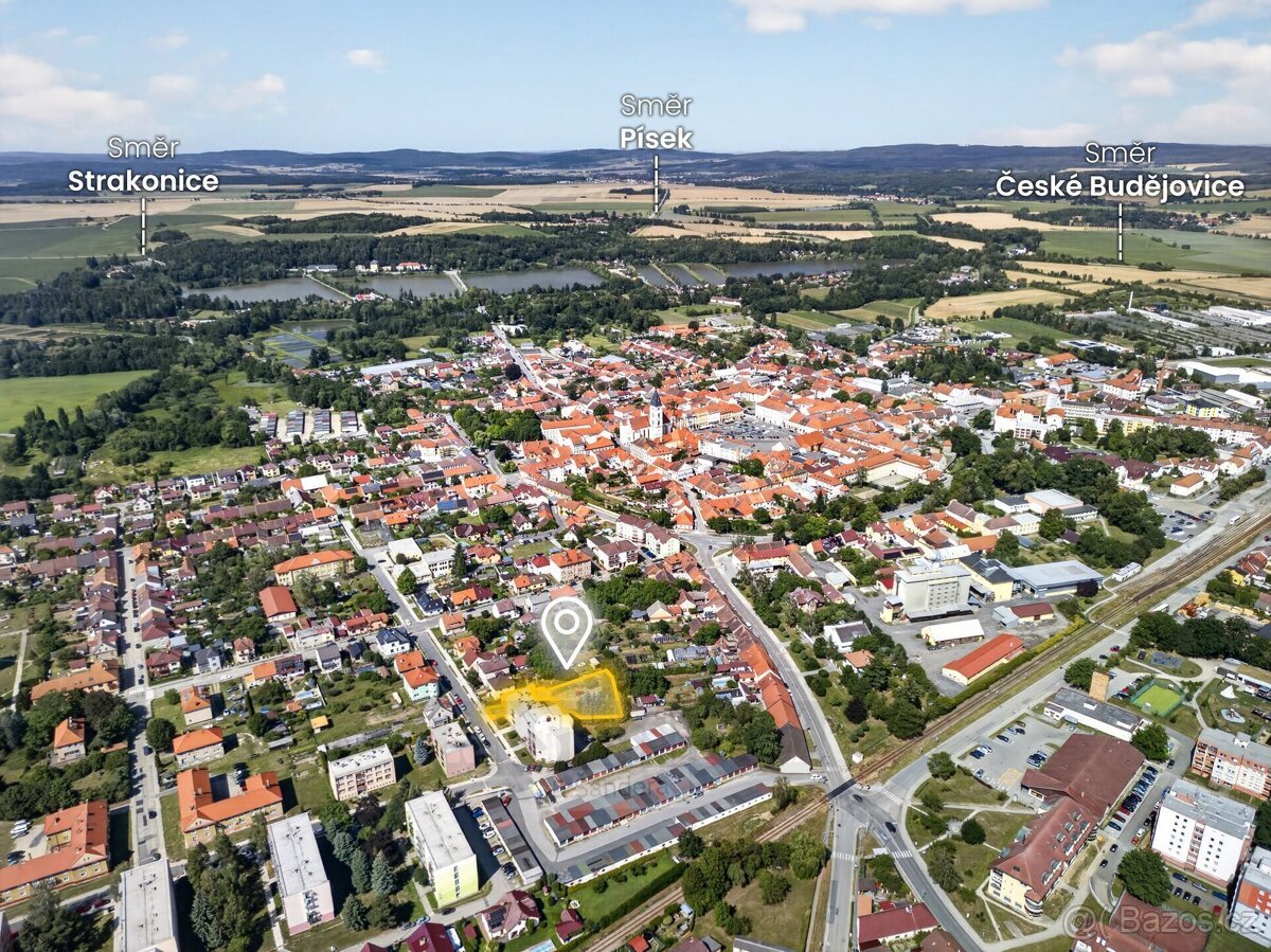 Prodej pozemku v širším centru města, pro výstavbu Bytového