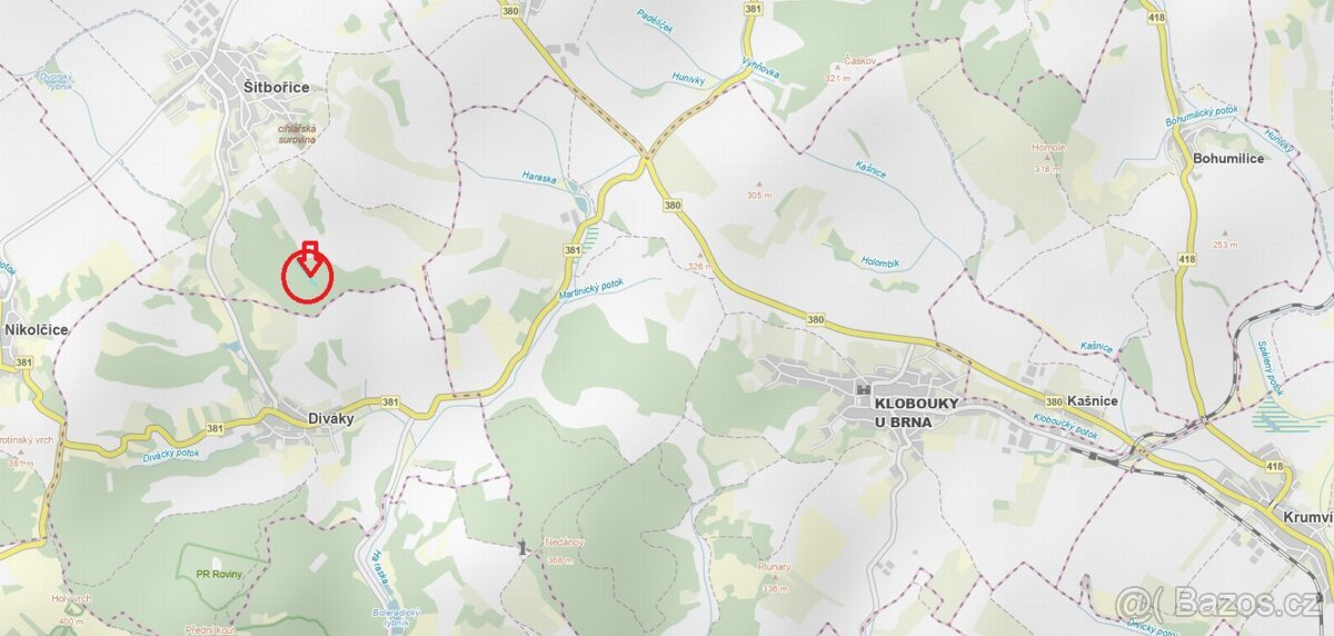 Prodej lesního pozemku k.ú. Šitbořice