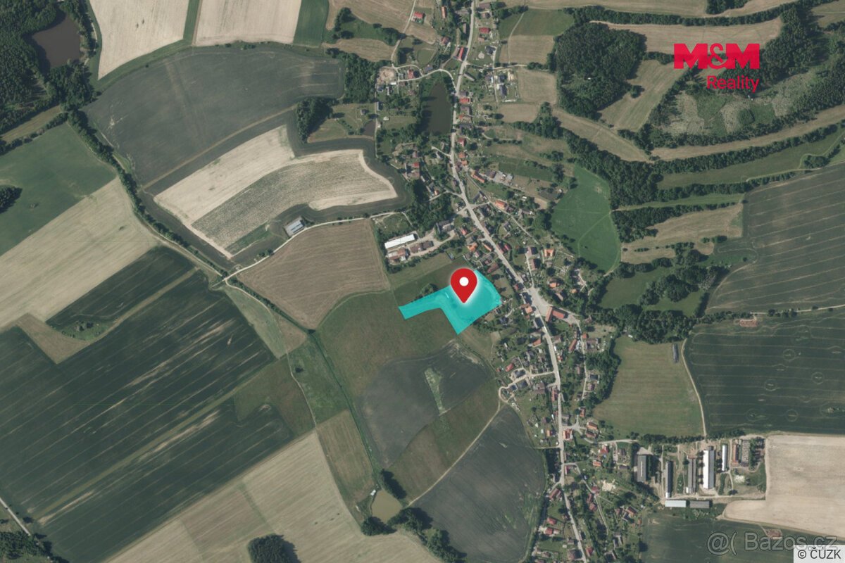 Prodej louky, 17249 m², Lodhéřov