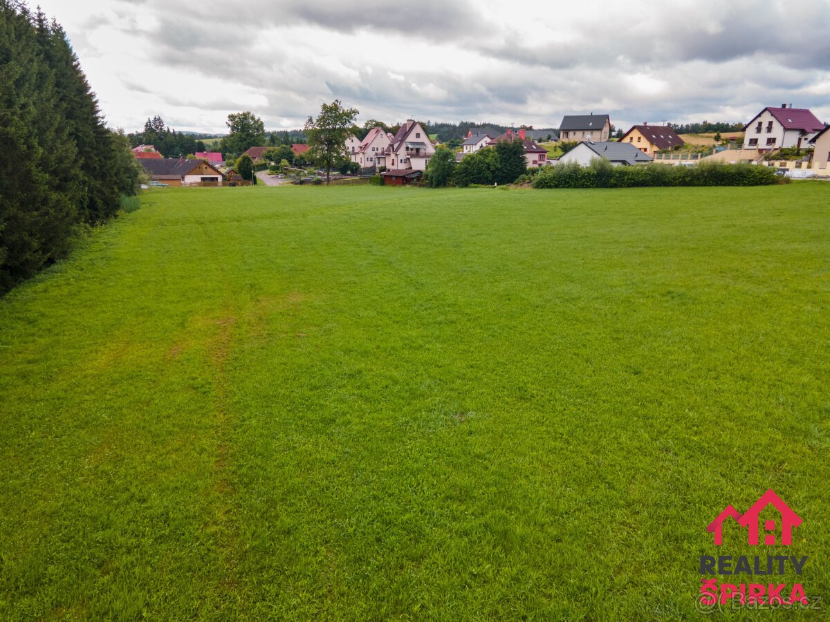 Pozemek stavebního pozemku, CP 3299 m2, obec Písečná, okres 