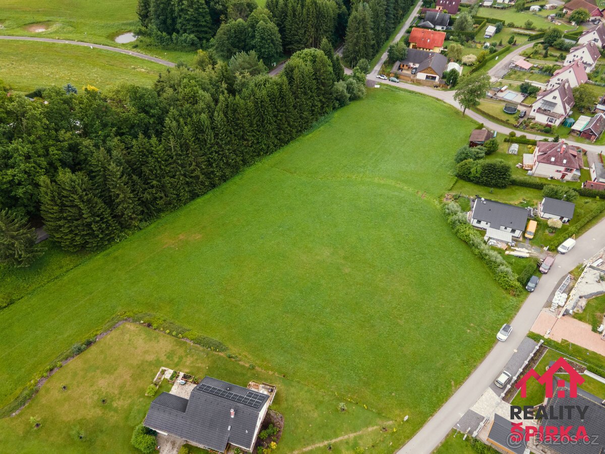 Pozemek stavebního pozemku, CP 3299 m2, obec Písečná, okres 