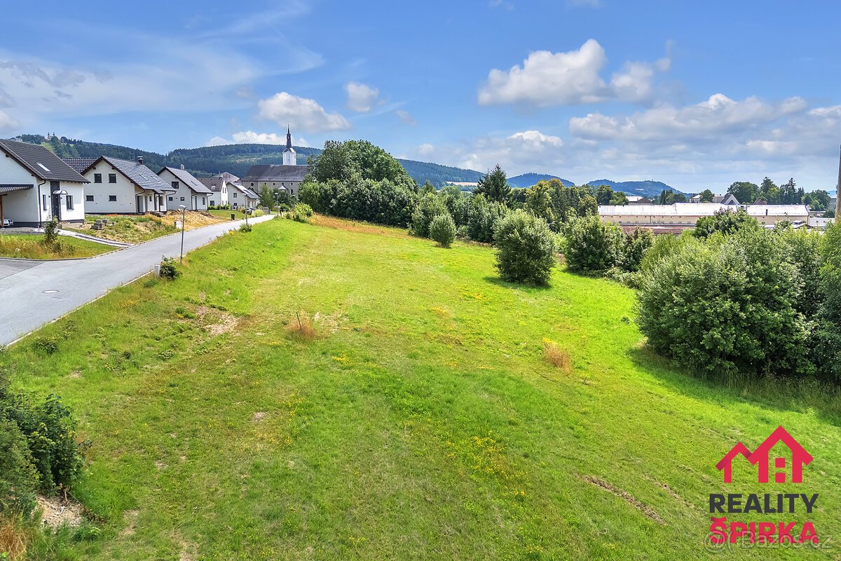Prodej stavebního pozemku 1003 m2, Králíky, okres Ústí nad O