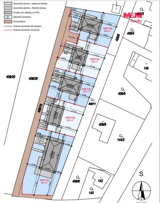 Prodej pozemku k bydlení, 524 m², Třemošná,Záluží