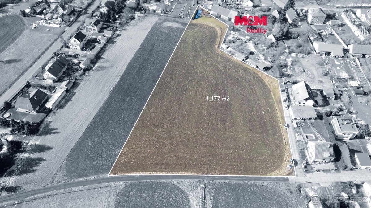 Prodej pozemku k bydlení, 11 177 m², Libomyšl
