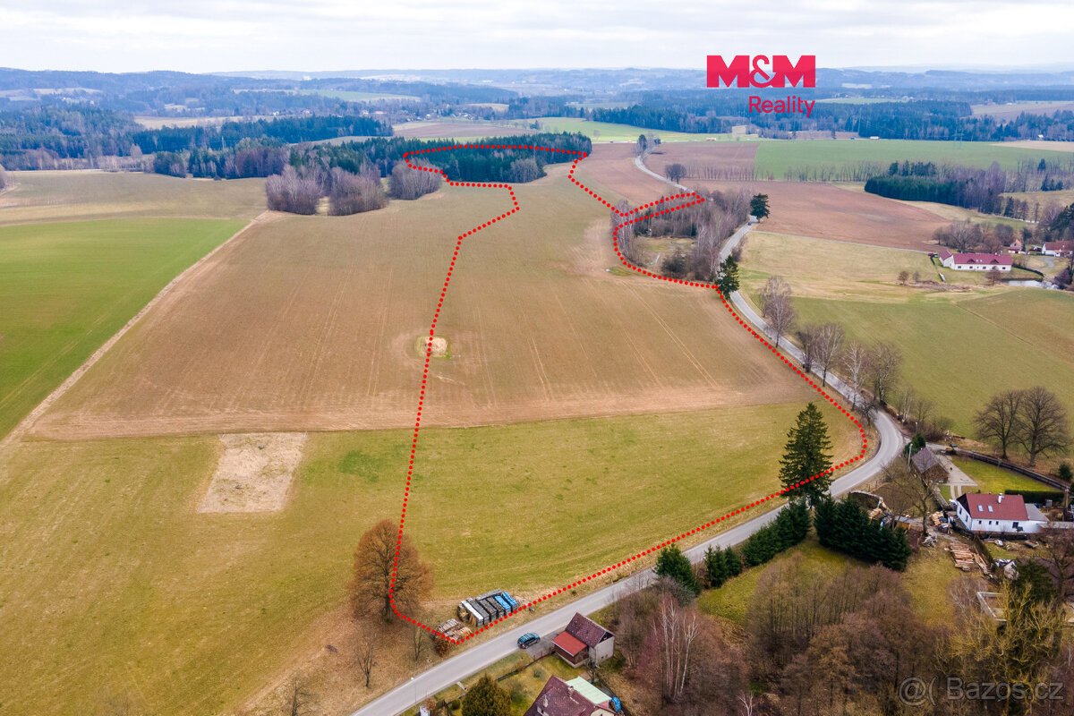 Prodej souboru pozemků, 108437 m², Vysočina