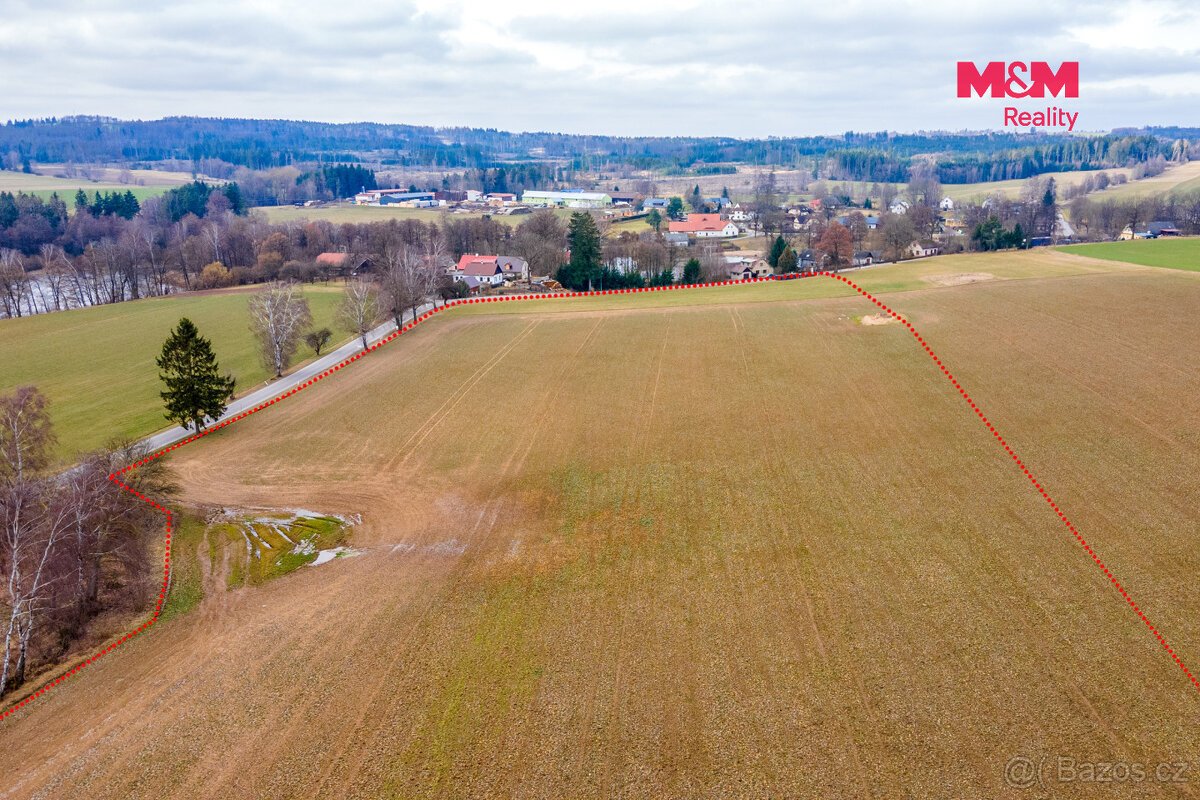 Prodej souboru pozemků, 108437 m², Vysočina