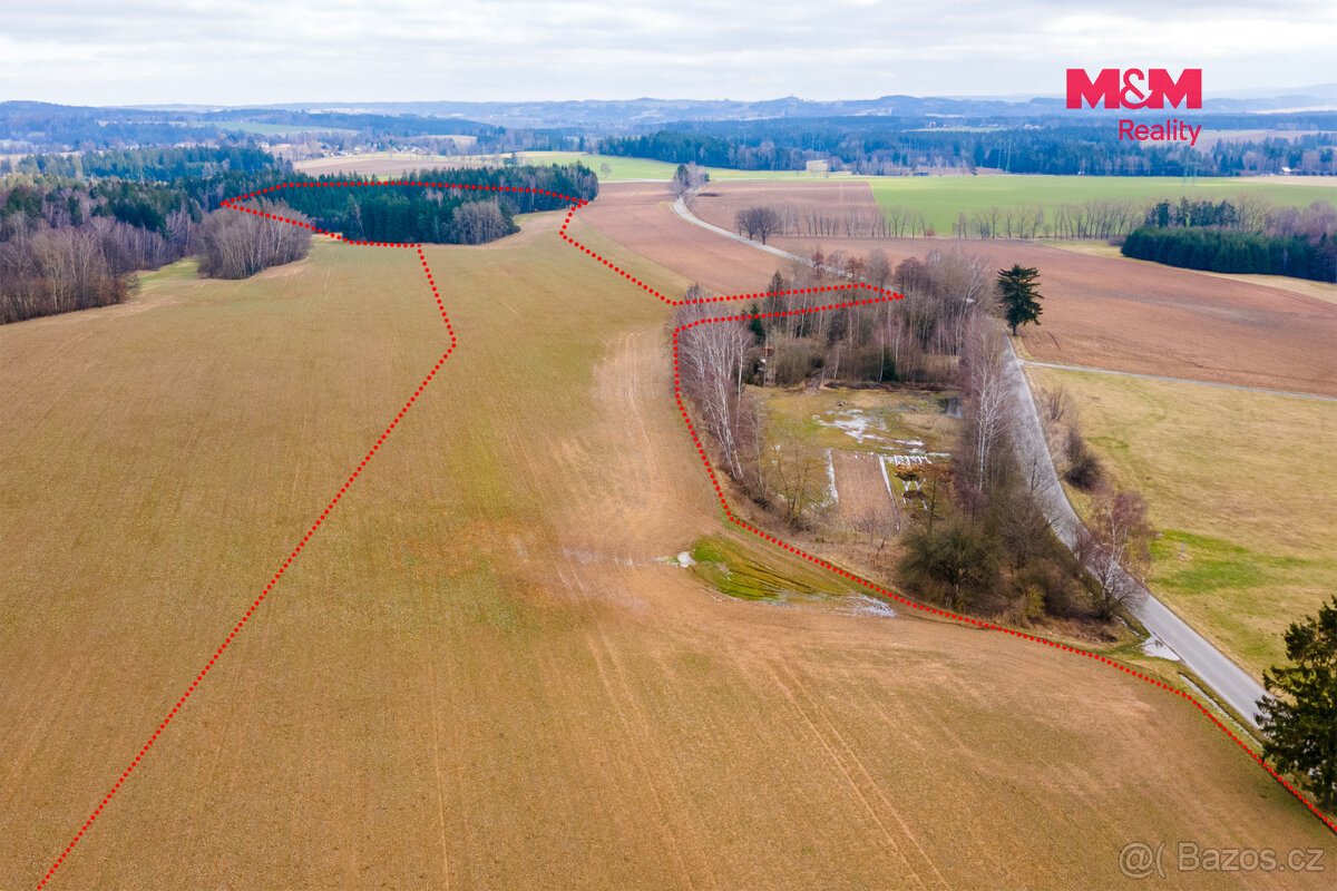 Prodej souboru pozemků, 108437 m², Vysočina