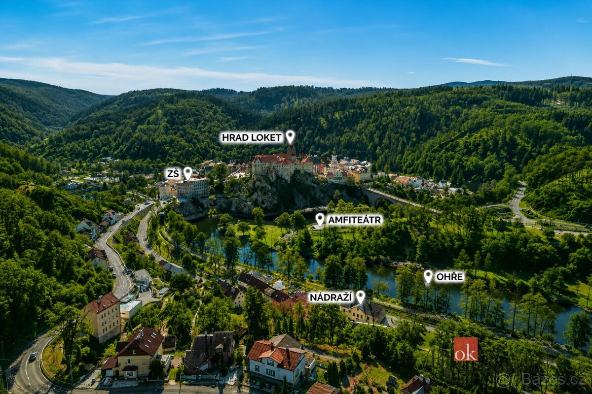 Prodej, pozemky/bydlení, 1803 m2, Loket, Sokolov [ID 81822]