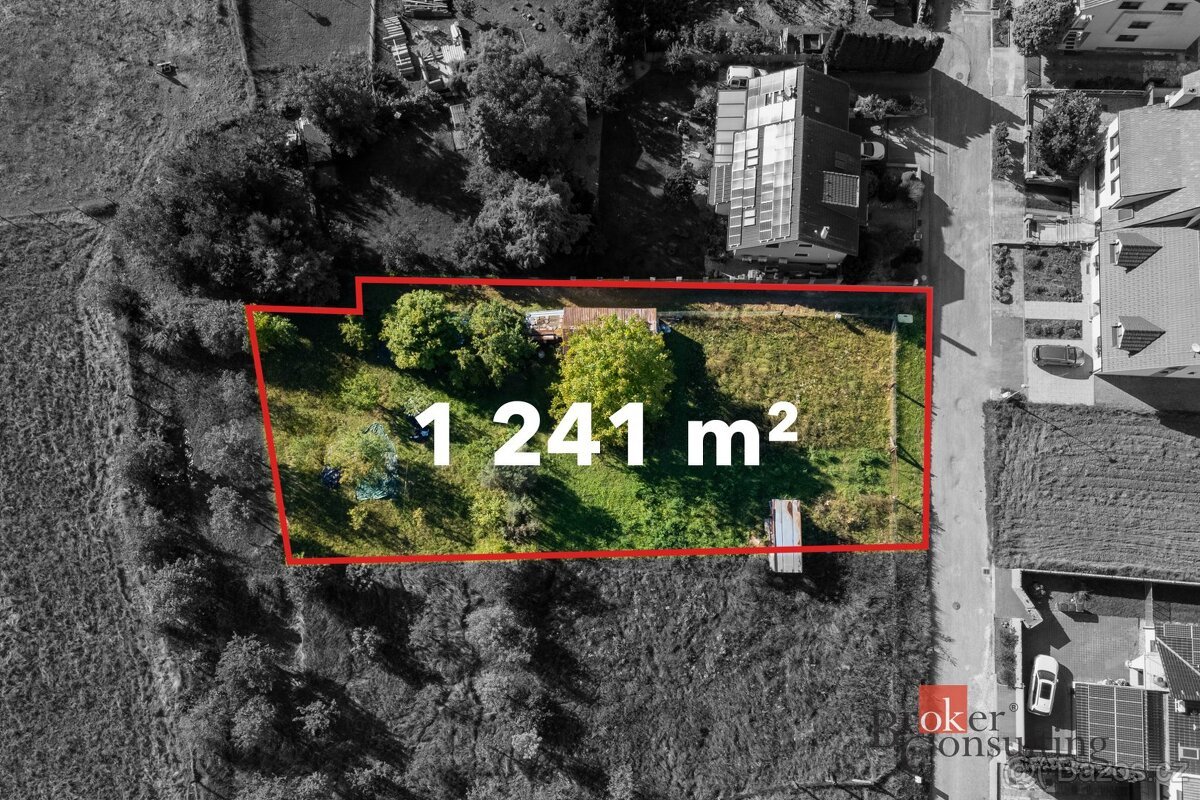 Prodej, pozemky/bydlení, 1241 m2, Za humny, Prštice, Brno-ve
