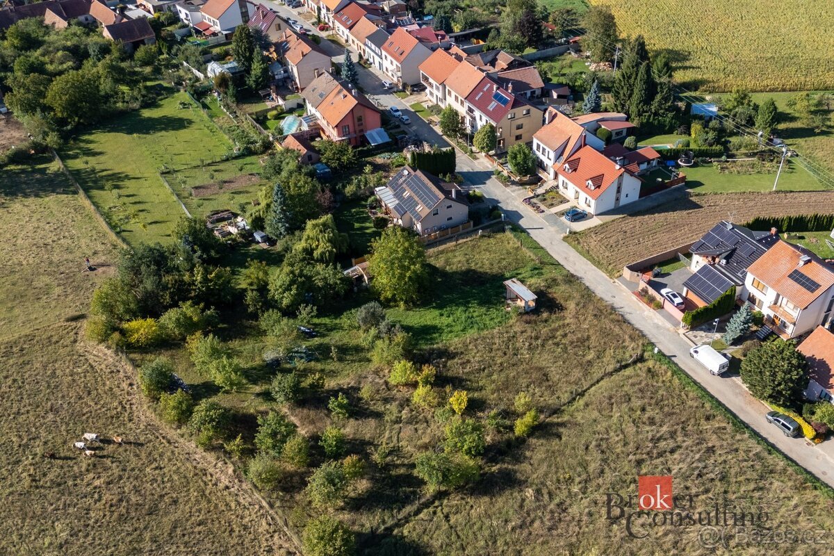 Prodej, pozemky/bydlení, 1241 m2, Za humny, Prštice, Brno-ve