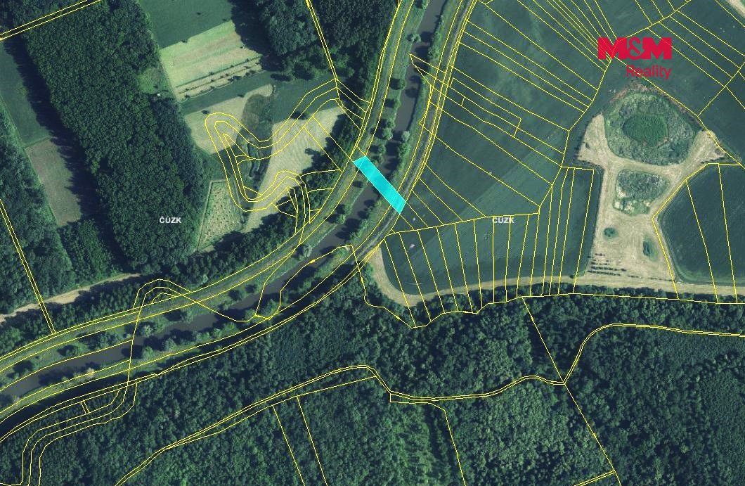 Prodej vodní plochy, 1476 m², Uherčice u Hustopečí