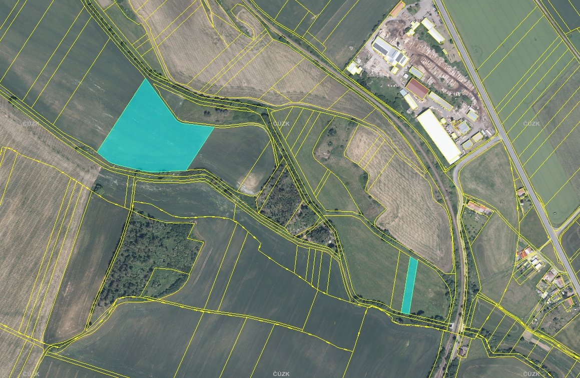Prodej polí nedaleko rakouských hranic – 4,9 ha