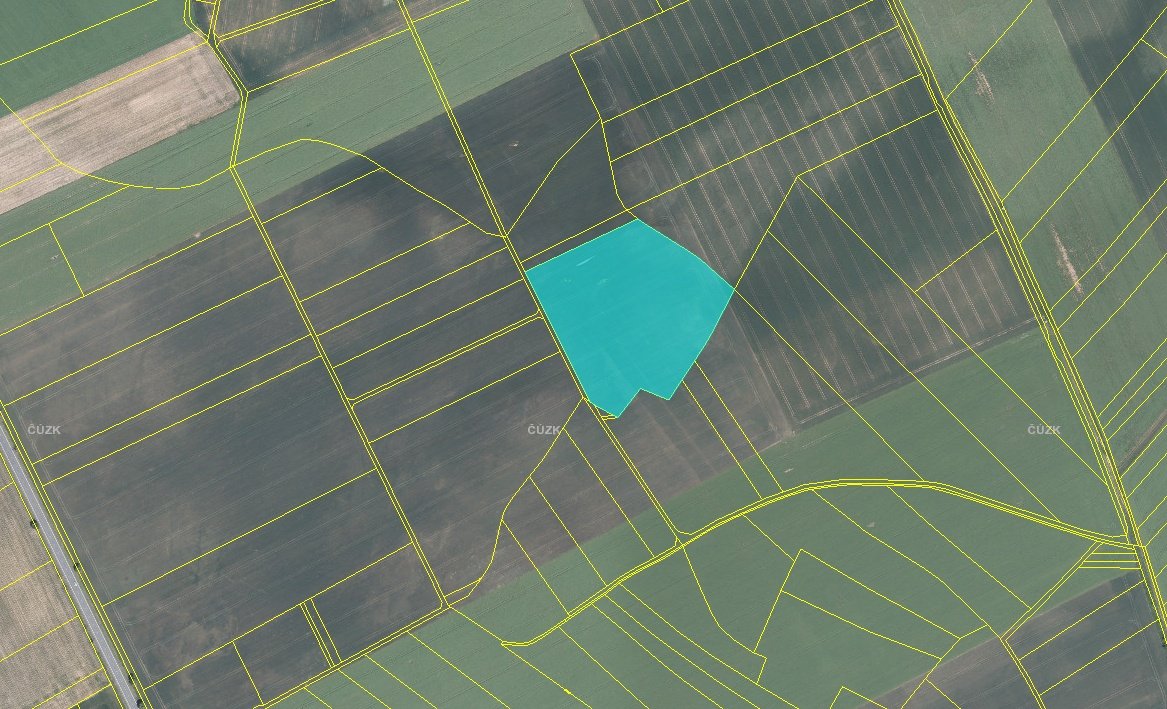 Prodej polí nedaleko rakouských hranic – 4,9 ha