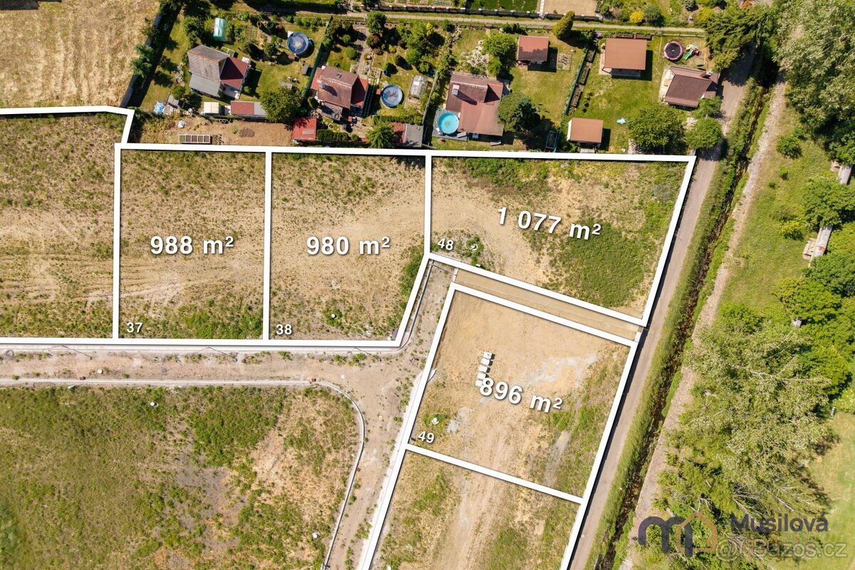 Prodej stavebních pozemků - Novosedlice