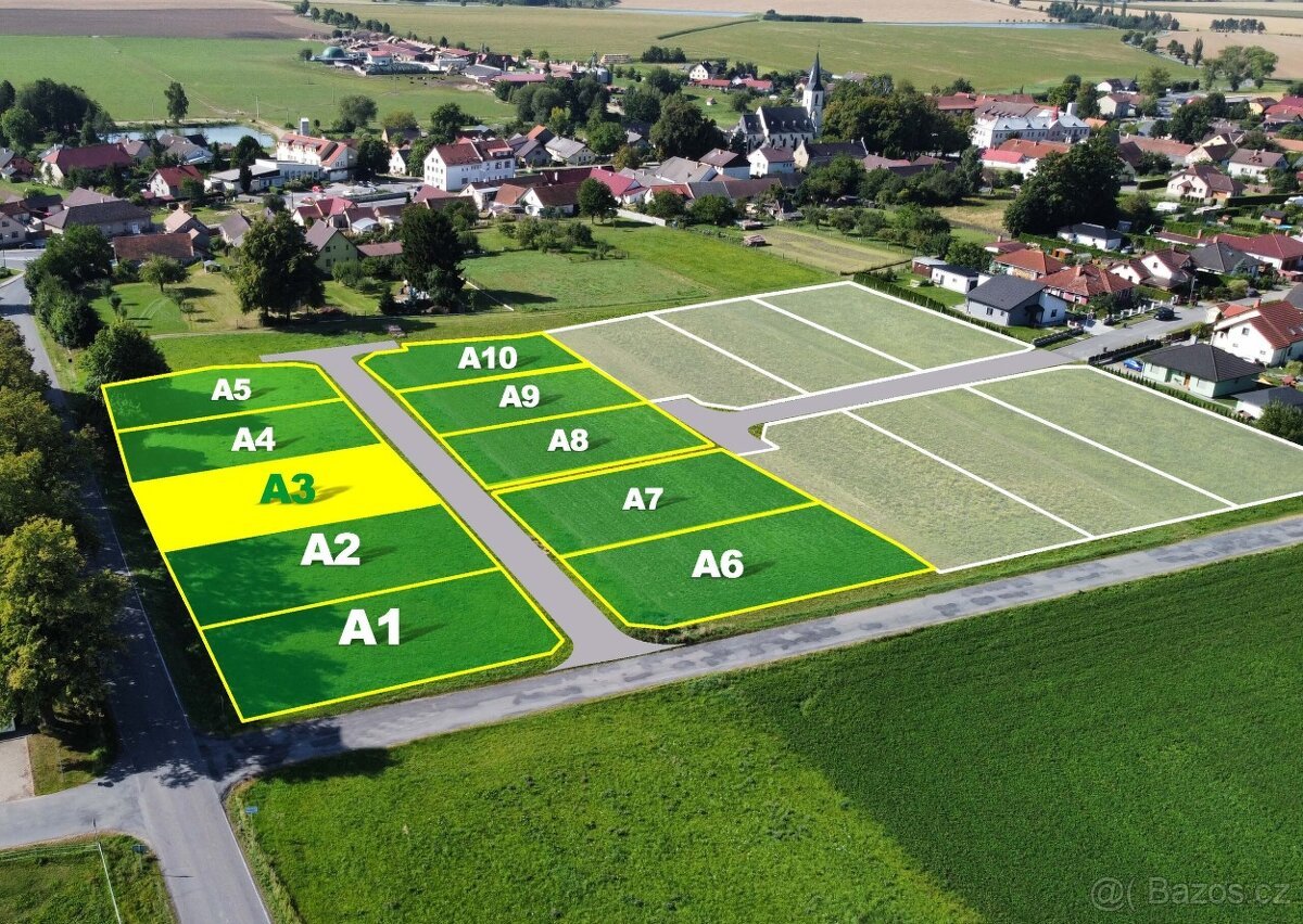 Stavební pozemek 918 m² 10km od Jihlavy za 3,19 mil.