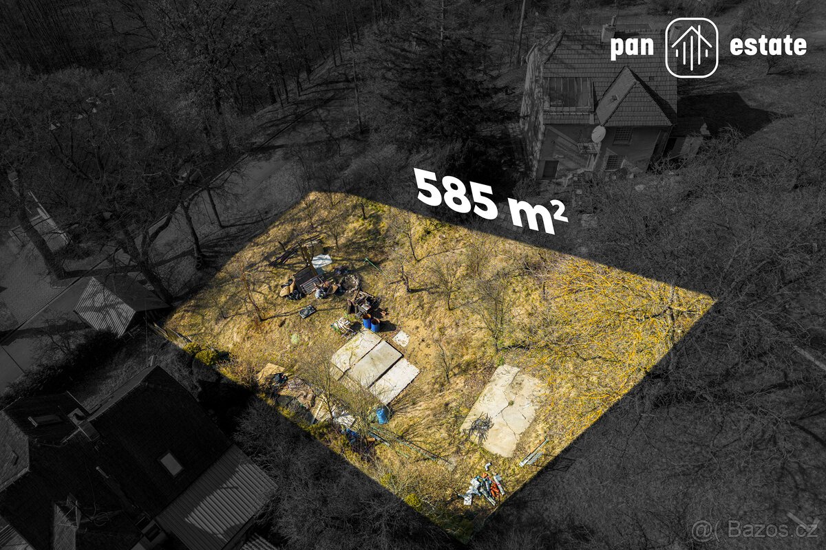 Prodej stavebního pozemku 585 m2, Zlín - Mladcová