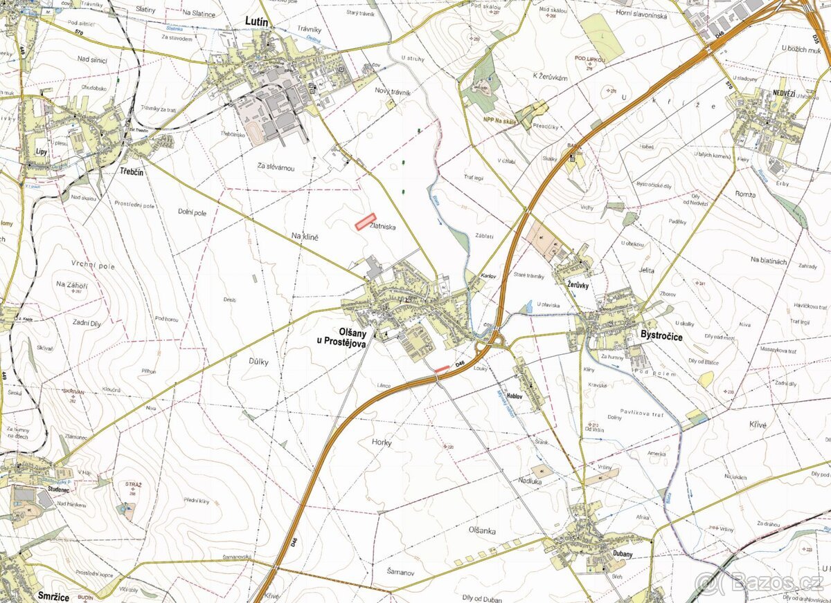 Zemědělská půda, prodej, Olšany u Prostějova, Prostějov