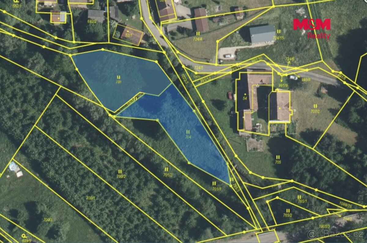 Prodej komerčního pozemku, 1998 m², Višňová
