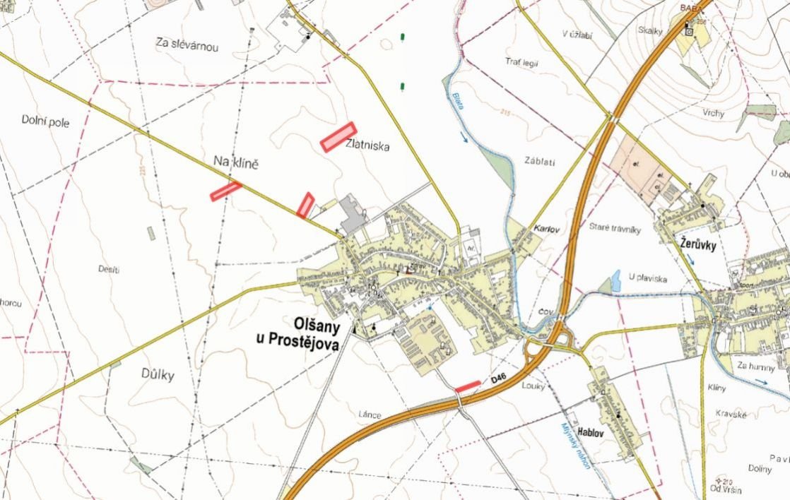 Zemědělská půda, prodej, Olšany u Prostějova, Prostějov