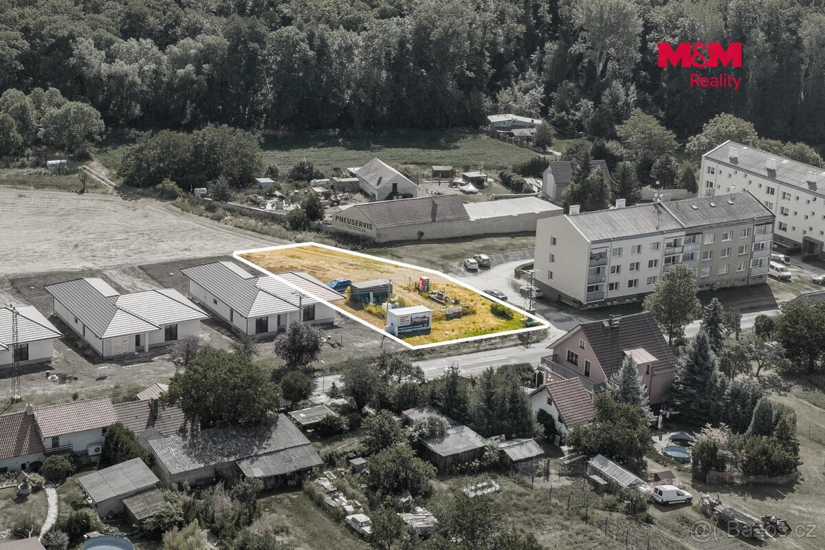 Prodej pozemku k bydlení, 1157 m², Třebívlice