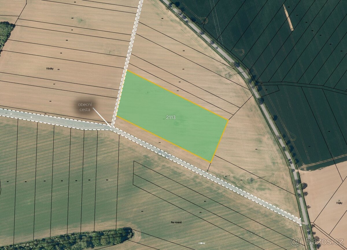 Zemědělská půda, prodej, Dřínov, Kroměříž