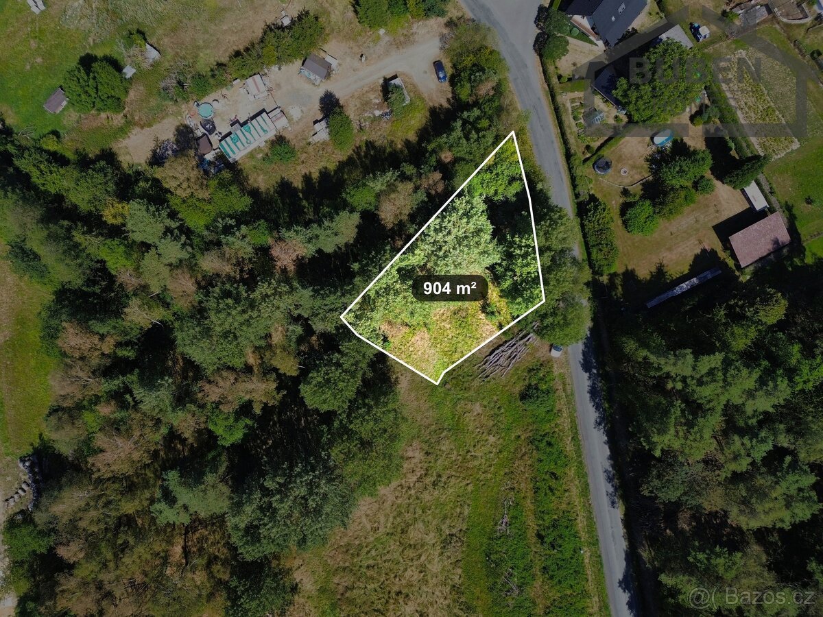 Stavební pozemek 904 m², Přimda - Újezd pod Přimdou