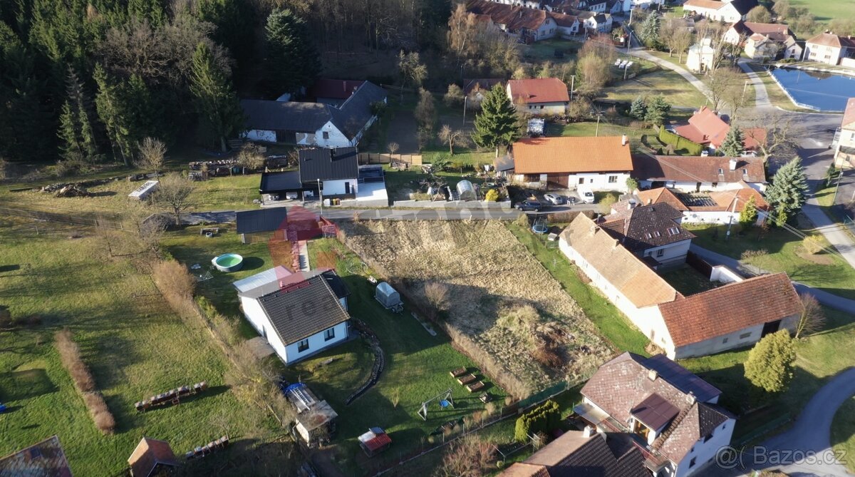 Prodej stavebního pozemku v Ondřejově u Pelhřimova