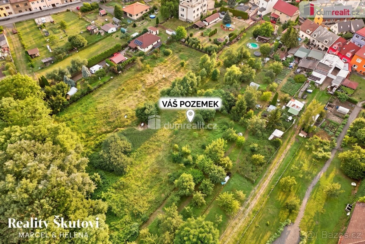 Prodej stavebního pozemku 902 m², Chabařovice, okres Ústí na