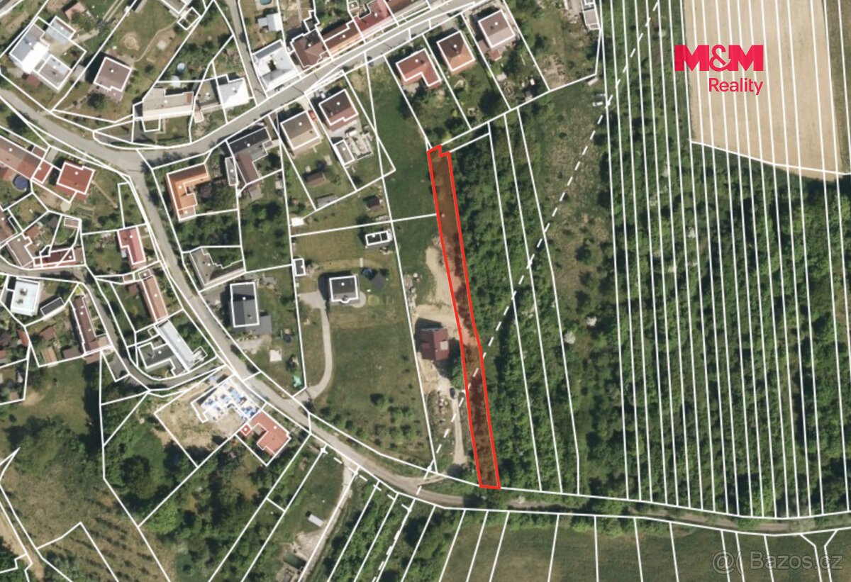 Prodej pozemku k bydlení, 1046 m², Lhota