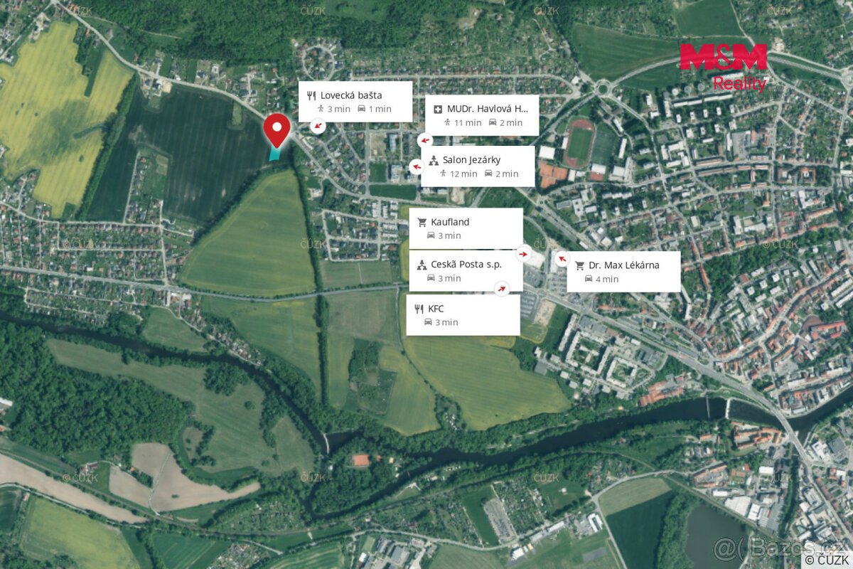 Prodej pozemku k bydlení, 3253 m², Dražejov u Strakonic