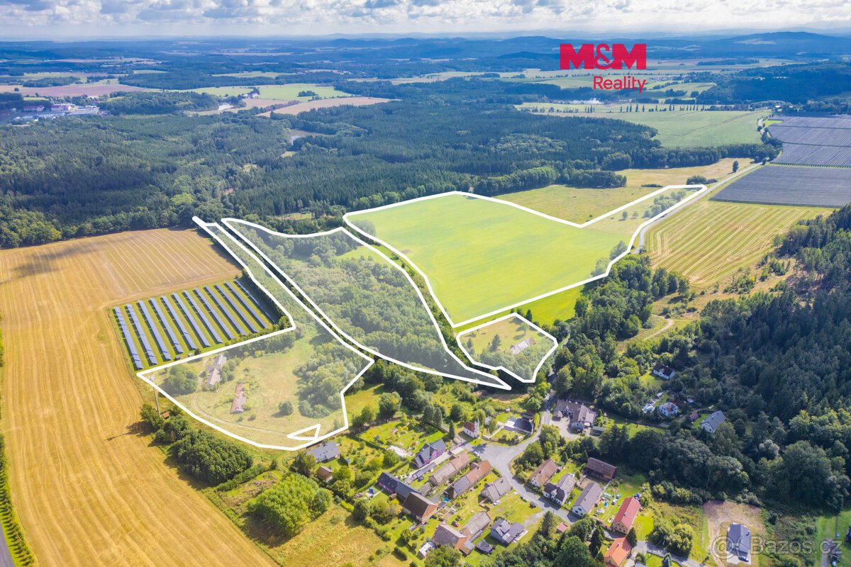 Prodej pole, 238031 m², Přimda
