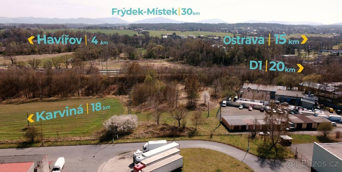 Prodej pozemek Komerční Ostrava 71700