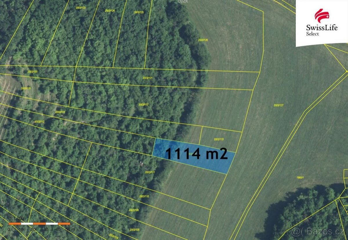 Prodej sadu, vinice 3394 m2 Brumovice