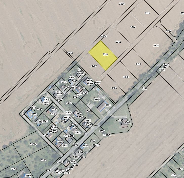 Stavební parcela v obci Libina 2000m2, okres Šumperk